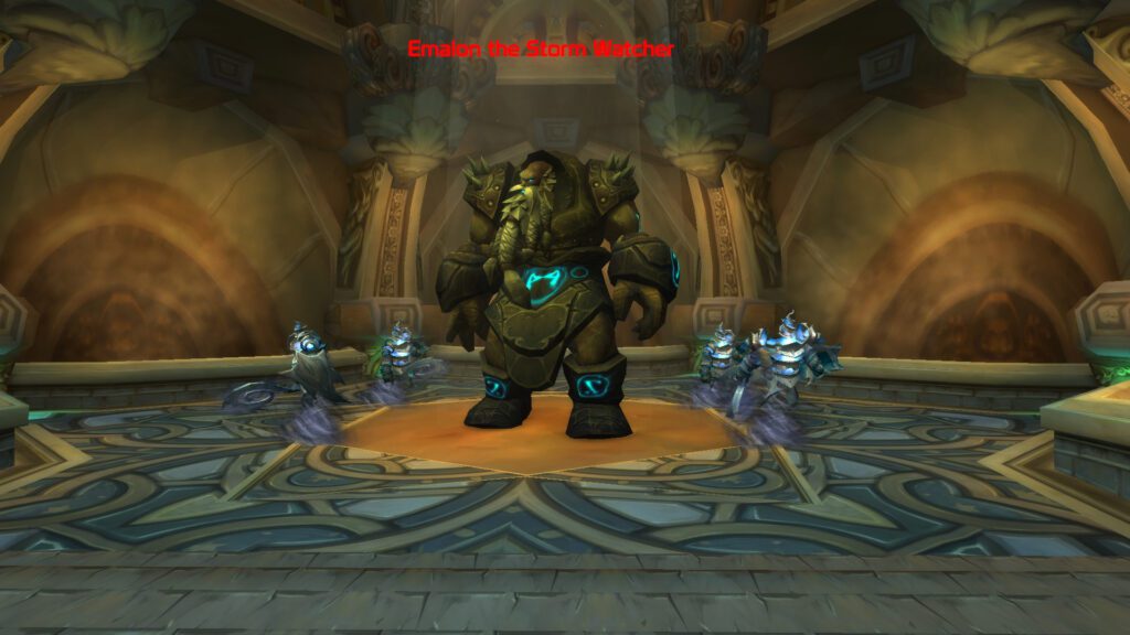 Emalon, one of the four bosses that drops the Grand Black War Mammoth