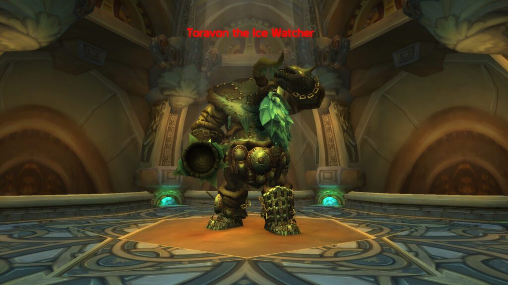 Toravon, one of the four bosses that drops the Grand Black War Mammoth